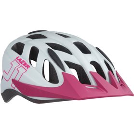 Lazer Kids helmet J1 + LED matte white pink unisize (52-56cm)
