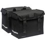 New Looxs double pannier Canvas Camping Basic 66 liter black