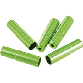 VAR housing end caps FR-01964 5mm for brake cable housing Alu 100 pieces green