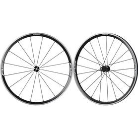 Shimano wheel set WH-RS330 28 inch front QR 133/100mm rear QR 163/130mm