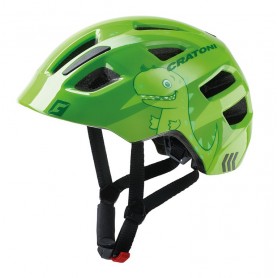 Cratoni bike helmet Maxster Kid Gr. S / M 51-56cm Dino green gloss