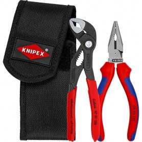Knipex Mini Zangenset mit Werkzeuggürteltasche