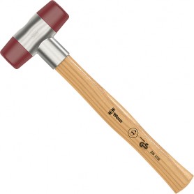 Wera 102 Schonhammer mit Köpfen aus Uretan 5 x 41 mm