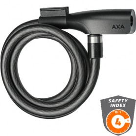 AXA cable lock Resolute 150/10 150 cm key black