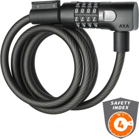 AXA cable lock Resolute C150/10 150 cm number code black