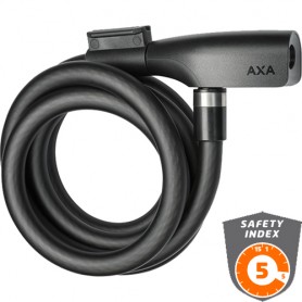 AXA cable lock Resolute 180/12 180 cm key black