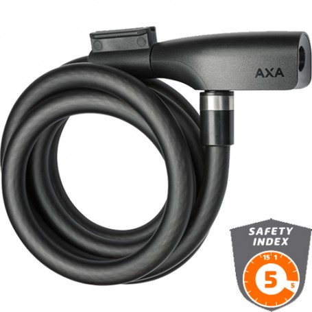 AXA Resolute 12 Kabelschloss L 180 cm Ø 12 mm schwarz