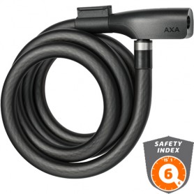 AXA cable lock Resolute 180/15 180 cm key black 