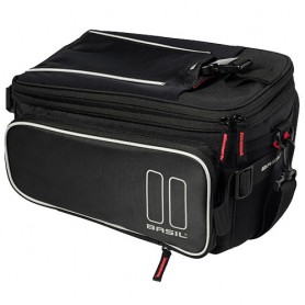 Basil Sport Design Trunkbag Gepäckträgertasche + MIK Adapterplatte 7-12L schwarz