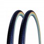 2x Michelin Reifen WorldTour 35-622 28 Zoll Draht schwarz/transp.