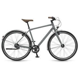 Winora Aruba Men 28 inch 2018/19/20/21 City bike grey matt frame size 61cm