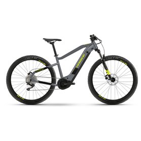 Haibike HardNine 6 i630Wh 2021 E-Bike Pedelec cool grey black frame size 51cm