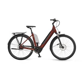 Winora Sinus N5 Wave i625Wh 27.5 inch 2021 E-Bike maroon red frame size 46cm
