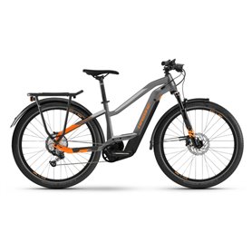 Haibike Trekking 10 i625Wh low standover 2021 E-Bike titan lava frame size 48cm