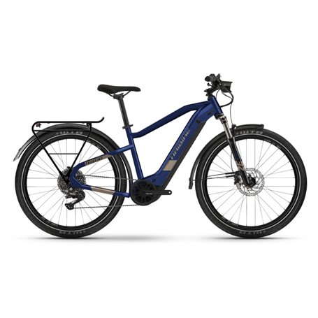 Haibike Trekking 7 i630Wh 2021 E-Bike Pedelec blue sand frame size 52cm