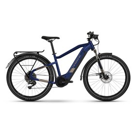 Haibike Trekking 7 i630Wh 2021 E-Bike Pedelec blue sand RH 60cm
