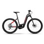 Haibike Trekking 9 Cross i625Wh LowStep 2021 anthracite red frame size 54cm
