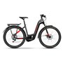 Haibike Trekking 9 i625Wh LowStep 2021 E-Bike anthracite red frame size 50cm