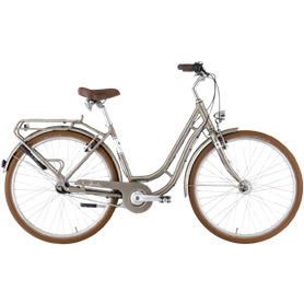 Hercules Viverty R7 City bike 2021 28 inch grey metallic shiny frame size 45cm