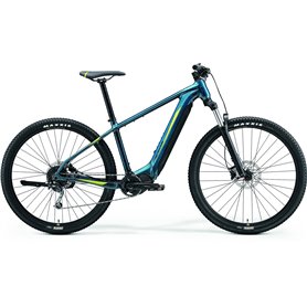 Merida eBIG.NINE 400 E-Bike 2021 turquoise blue lime frame size S (38 cm)