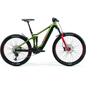Merida eONE-FORTY 500 E-Bike Pedelec 2021 green black frame size S (40.5 cm)