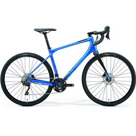 Merida SILEX 400 Gravel bike 2021 blue black frame size S (47 cm)