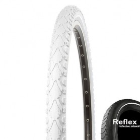 Kenda tire Khan K-935 40-622 28" wired Dual Tread Reflex white