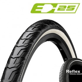 Continental tire RIDE City 47-622 28" E-25 wired Reflex black cream