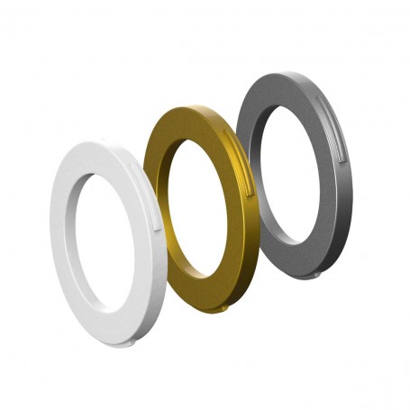 Magura Blenden-Ring Kit für Bremszange, 2 Kolben Zange, ab MJ2015 (weiß, gold, silber) (VE   6 Stück)
