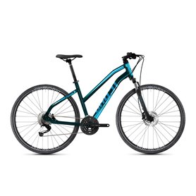Ghost Square Cross Base AL W Cross Bike 2021 back blue size XS (42 cm)