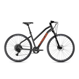 Ghost Square Cross Essential AL W Cross Bike 2021 black orange size XS (42 cm)