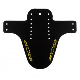 Azonic Splatter Fender Logo schwarz neongelb