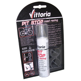 Vittoria Pannenspray Pit Stop Road Racing 75ml + Adapter Clip