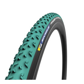 Michelin Reifen Power Cyclocross Mud 33-622 700x33C TLR faltbar grün schwarz 