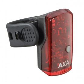 AXA LED Akku Rücklicht 1 LED inkl. USB Kabel schwarz StVZO
