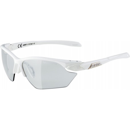 Alpina Sonnenbrille Five HR S VL+ Rahmen white Glas black