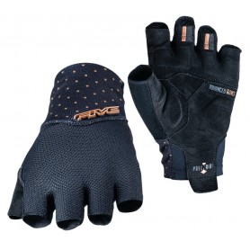 Handschuh Five Gloves RC1 Shorty Damen Gr. M / 9 schwarz gold