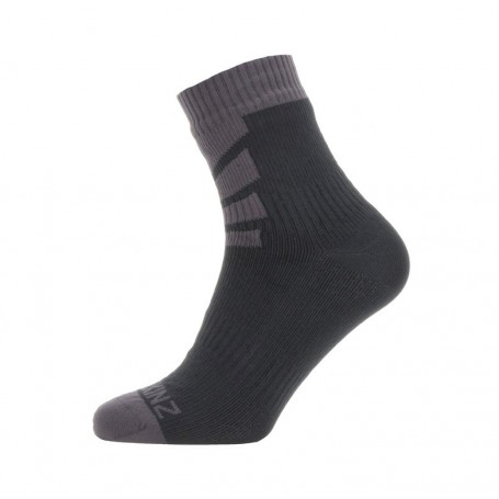 SealSkinz Warm Weather Ankle Socken wasserdicht Gr. XL 47 - 49 schwarz grau