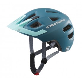 Cratoni Fahrradhelm Maxster Pro (Kid) Gr. XS/S (46-51cm) steel/blau matt