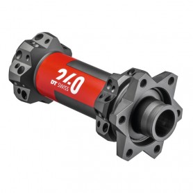 DT Swiss VR-Nabe 240 MTB DB Straightpull 100mm/15mm TA, 28 Loch, IS 6-bolt