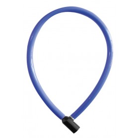 Trelock Zahlen-Kabelschloss 60cm, Ø 6mm KS 106/60/6,blau,ohne Halter