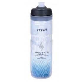 Zefal Trinkflasche Arctica Pro 75 750ml/25oz Höhe 259mm silver-blue