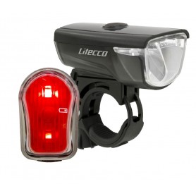Litecco Lichtset vorne + hinten SHINE & CANDO 30 Lux