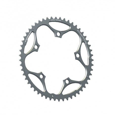 Stronglight Chainring Type 130 S external 49 teeth silver 9/10-speed PCD 130mm