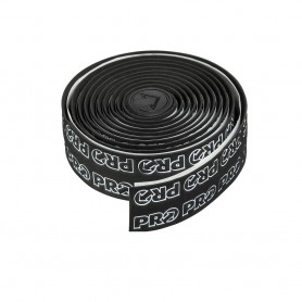 PRO handlebar tape Sport Control Team EVA 2.5mm thick black Logo white 1 pair