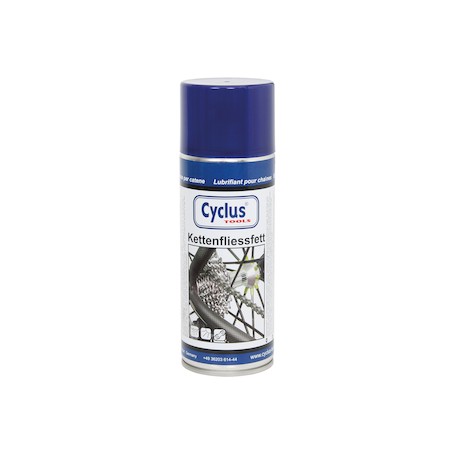CYCLUS Kettenfließfett 400ml Spraydosefür Schmierung und Korrosionsschutz
