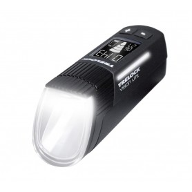 Trelock LED-Akku-LeuchtenSet I-go Vision LS 660/740 schwarz mit Halter
