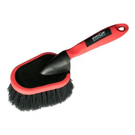 Cyclon brush Clean Soft Wash plastic black red