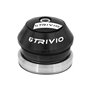 Trivio Steuersatz Pro Full 1 1/8 - 1-1/4 Zoll 45/45° Einbauhöhe 15 mm schwarz