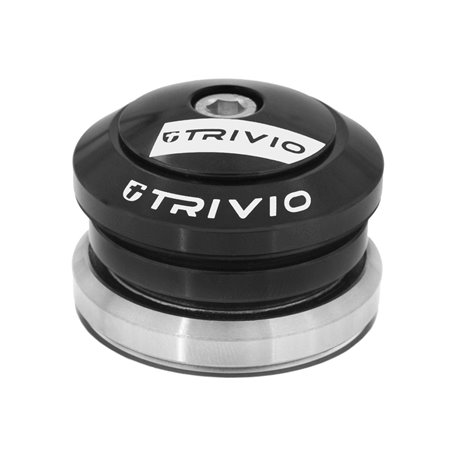Trivio Steuersatz Pro Full 1 1/8 - 1-1/4 Zoll 45/45° Einbauhöhe 8 mm schwarz